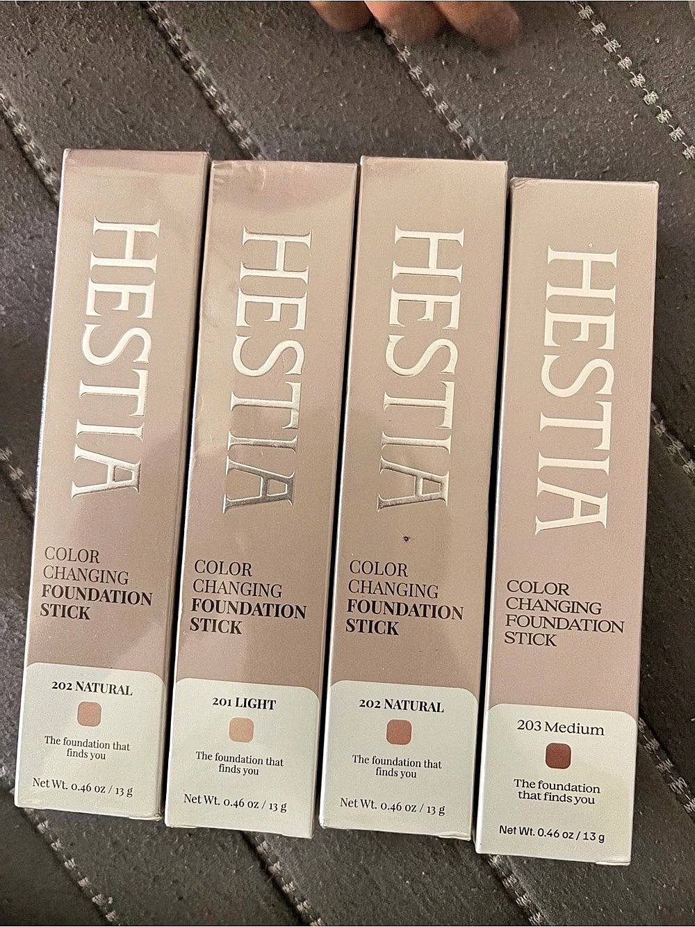 Hestia Color Changing Foundation Stick Foundation Stick Set NWT, 25 each are new